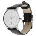 Titan Classic White Dial Analog with Date Leather Strap watch for Men