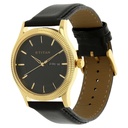 Titan Quartz Analog with Day and Date Black Dial Leather Strap Watch for Men