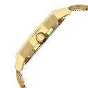 Titan Quartz Analog with Day and Date Silver Dial Golden Stainless Steel Strap Watch For Men