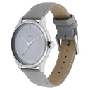 Titan Men's Classic Watch: Gradient Dial & Sleek Markings with Leather Strap