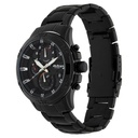 Titan Quartz Chronograph Black Dial Stainless Steel Strap Watch for Men