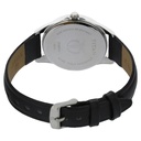 Titan Quartz Analog with Date Black Dial Leather Strap Watch for Women