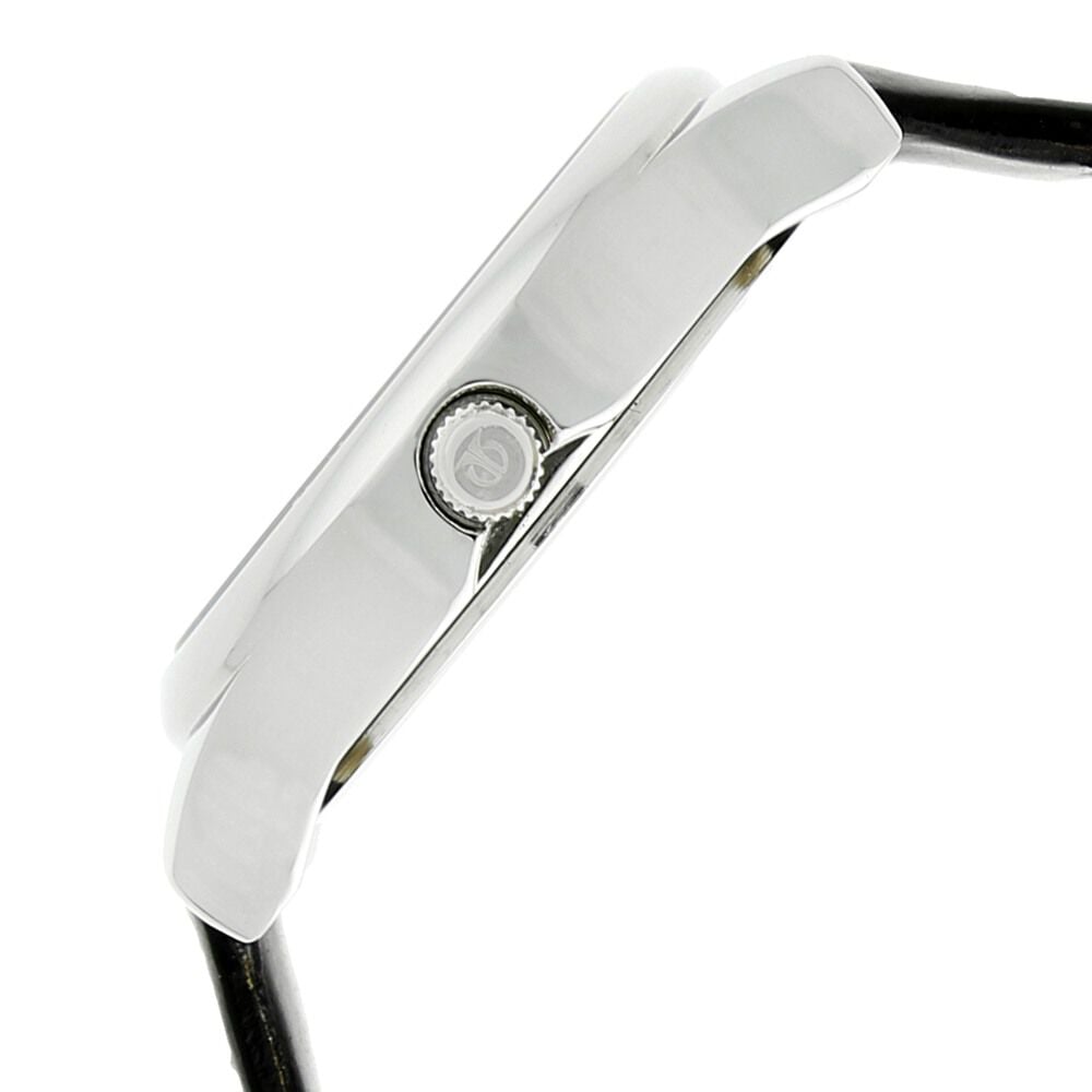 Titan Women's Chic minimalist watch with Blue dial and leather strap