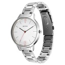 Titan Quartz Analog White Dial Watch for Women