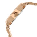 Titan Quartz Analog with Day and Date Rose Gold Dial Metal Strap Watch for Women