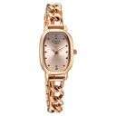 Titan Raga Showstopper Quartz Analog Rose Gold Dial Metal Strap Watch For Women
