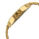 Titan Rectangle Champagne Dial Analog with Date Stainless Steel Strap watch for Men
