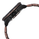 Fastrack Automatics Black Dial Brown Stainless Steel Strap Watch For Guys