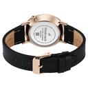 Fastrack Stunners X Quartz Analog Black Dial Leather Strap Watch For Girls