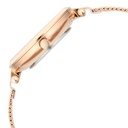 Fastrack Stunners X Quartz Analog Pink Mother Of Pearl Dial Stainless Steel Strap Watch For Girls