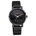 Fastrack Animal Print Quartz Analog with Date Black Dial Stainless Steel Strap Watch for Girls