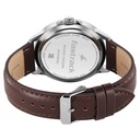 Fastrack Stunners X Quartz Analog Blue Dial Leather Strap Watch For Guys