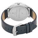 Fastrack Crush Quartz Analog Black Dial Leather Strap Watch for Guys