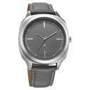 Fastrack Stunners X Quartz Analog Grey Dial Leather Strap Watch For Guys