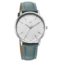 Fastrack Stunners X Quartz Analog Silver Dial Leather Strap Watch For Guys