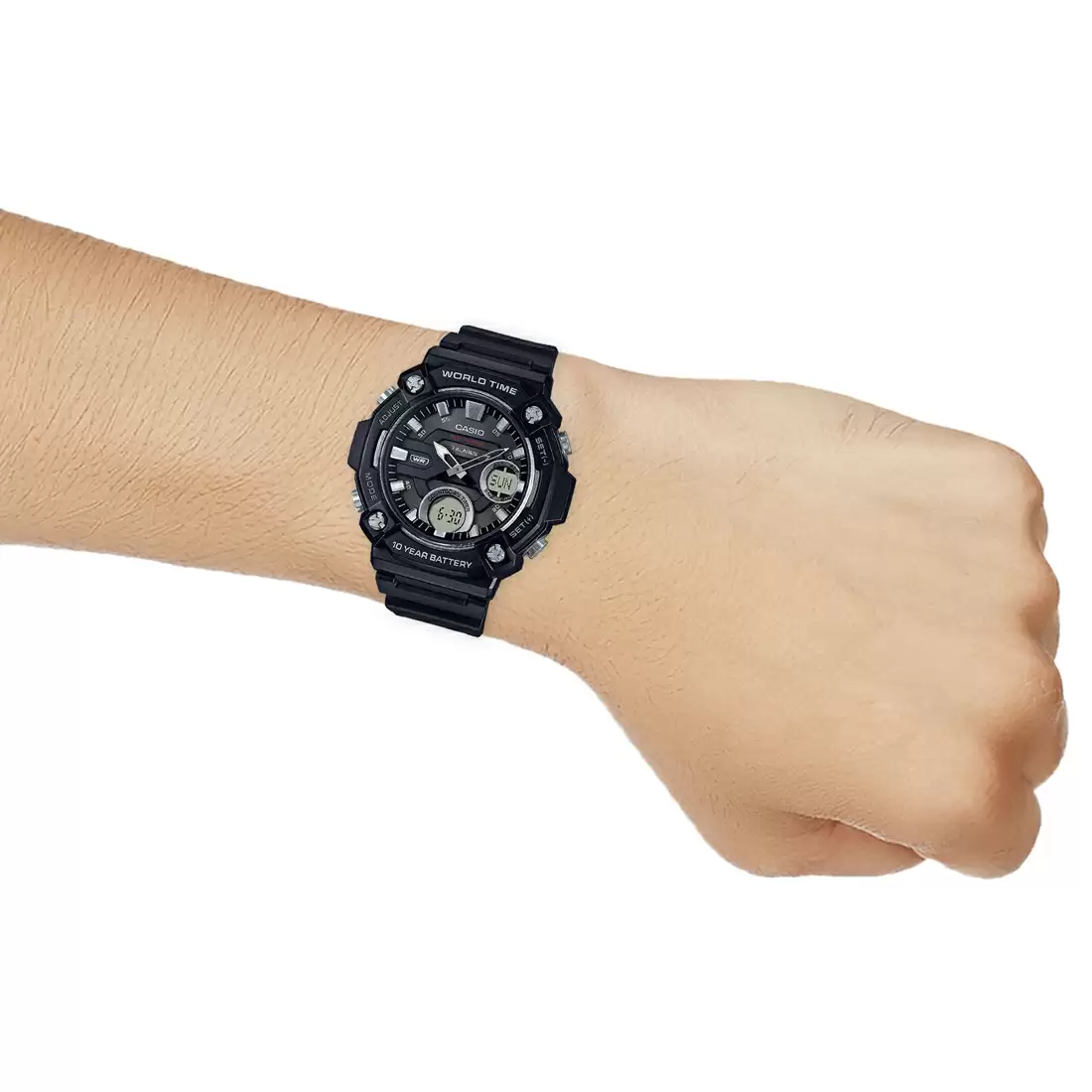 Casio Analog-Digital AEQ-120W-1AVDF Men's Watch