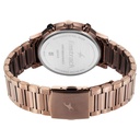 Fastrack Tick Tock Quartz Analog Black Dial With Brown Stainless steel Strap Watch for Guys