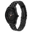Fastrack Crush Quartz Analog Black Dial Stainless Steel Strap Watch for Guys