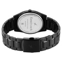 Fastrack Stunners X Quartz Analog Black Dial Stainless Steel Strap Watch For Guys