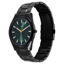 Fastrack Stunners X Quartz Analog Green Dial Stainless Steel Strap Watch For Guys