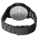 Fastrack Cerame Quartz Multifunction Black Dial Steel & Ceramic Strap Watch for Guys