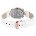 Fastrack Uptown Retreat Quartz Analog Pink Dial Leather Strap Watch for Girls