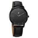Fastrack Stunners X Quartz Analog Black Dial Leather Strap Watch For Guys