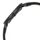 Fastrack Stunners X Quartz Analog Black Dial Leather Strap Watch For Guys