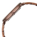 Fastrack Stunners X Quartz Analog Brown Dial Stainless Steel Strap Watch For Guys