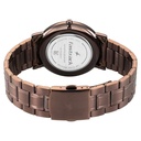 Fastrack Stunners X Quartz Analog Brown Dial Stainless Steel Strap Watch For Guys