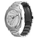 Fastrack Groove Quartz Analog Silver Dial Guys Stainless Steel Watch