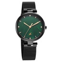 Fastrack Stunners X Quartz Analog Green Mother Of Pearl Dial Stainless Steel Strap Watch For Girls