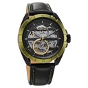 Fastrack Automatics Black Dial Leather Strap Watch for Guys