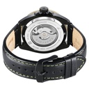 Fastrack Automatics Black Dial Leather Strap Watch for Guys