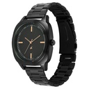 Fastrack Stunners X Quartz Analog Black Dial Stainless Steel Strap Watch For Guys