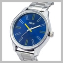 Helix By Timex Blue Round Analog Stainless Steel Watch Men -TW043HG04