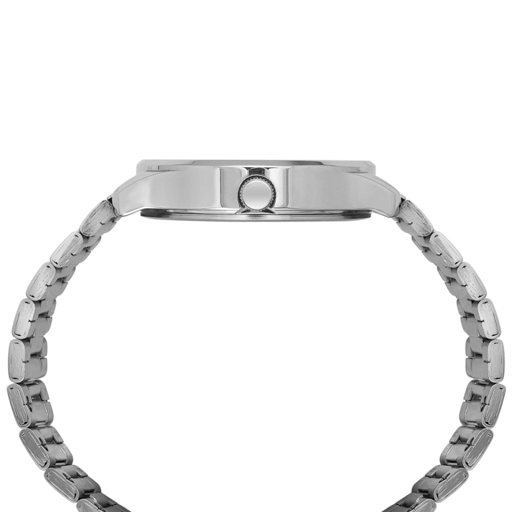 Helix By Timex Blue Round Analog Stainless Steel Watch Men -TW043HG04