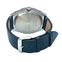 Helix By Timex Grey Round Analog Leather Watch Men -TW044HG02