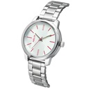 Helix By Timex Silver Round Analog Brass Watch Women -TW048HL05