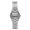 Helix By Timex Silver Round Analog Brass Watch Women -TW048HL05