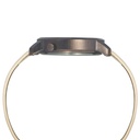 Helix By Timex Rose Gold Round Analog Leather Watch Women -TW032HL38