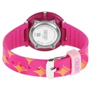 Zoop By Titan Fruit Story Quartz Analog Pink Dial Plastic Strap Watch For Kids