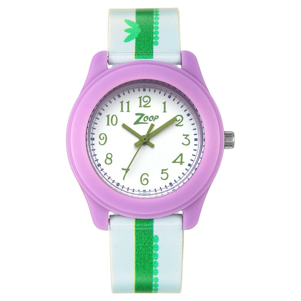 Zoop By Titan Friends From Nature White Dial Plastic Strap for Kids
