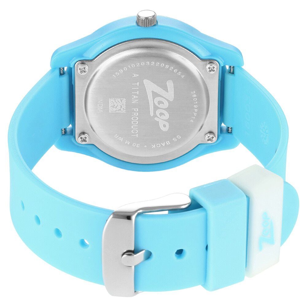 Zoop By Titan Quartz Analog White Dial Plastic Strap Watch for Kids