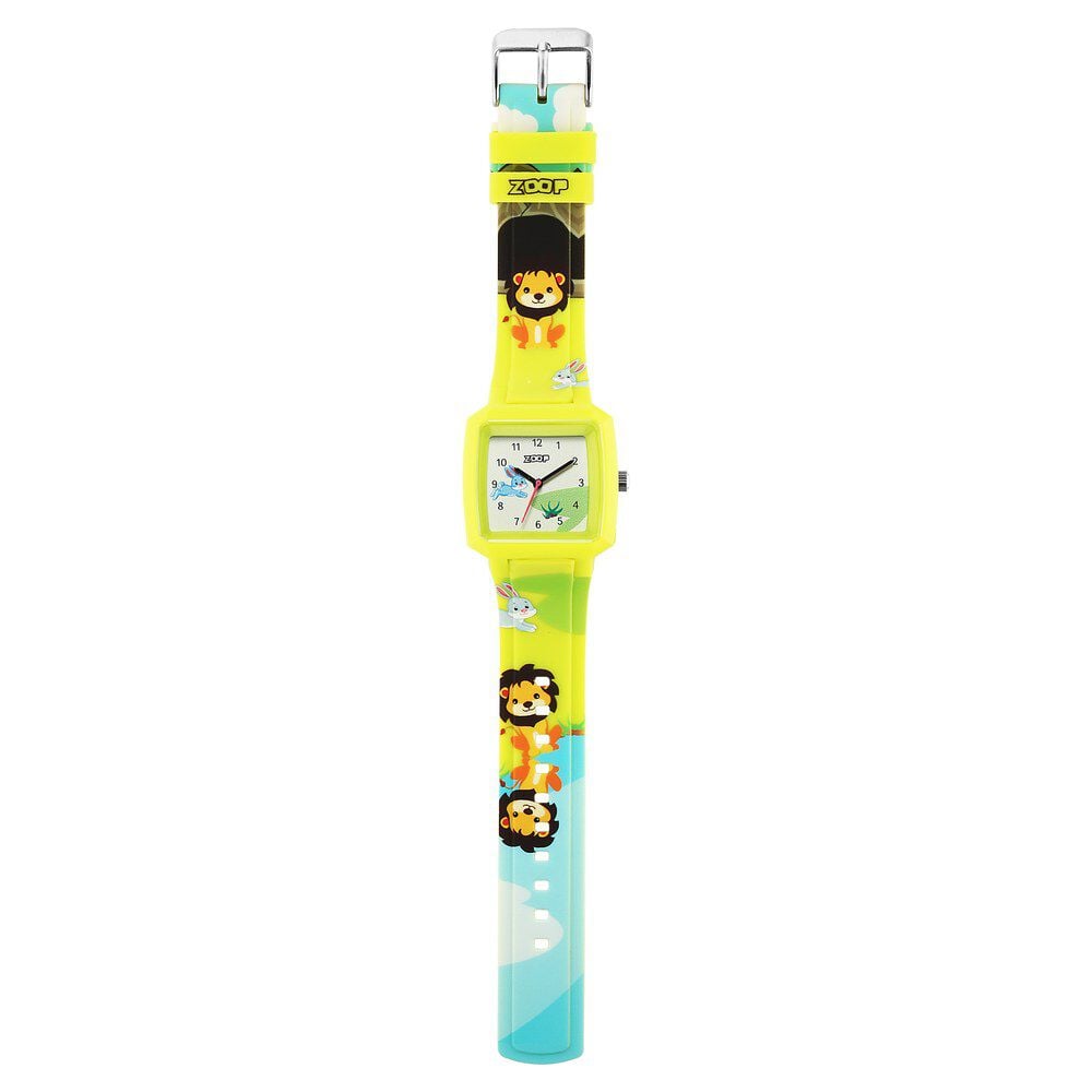Zoop By Titan Forest Story Quartz Analog Multicoloured Dial Silicone Strap Watch For Kids