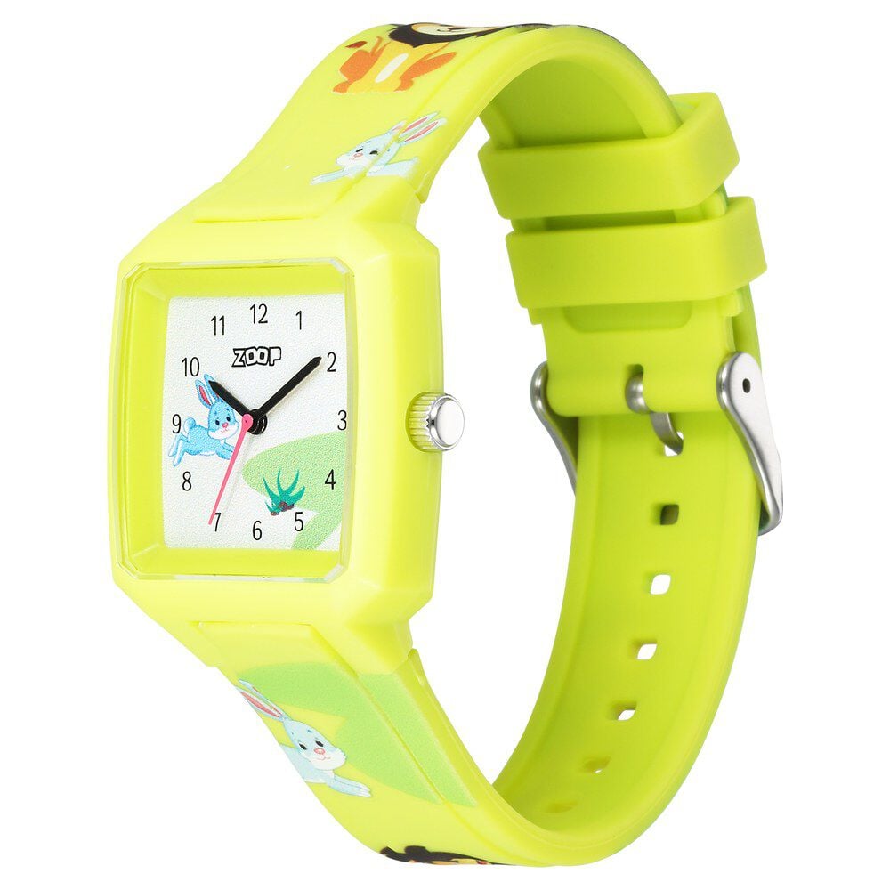 Zoop By Titan Forest Story Quartz Analog Multicoloured Dial Silicone Strap Watch For Kids
