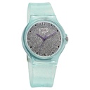 Zoop by Titan Glitter Quartz Analog Grey Dial Polyurethane Strap Watch for Kids