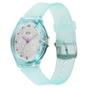 Zoop by Titan Glitter Quartz Analog Grey Dial Polyurethane Strap Watch for Kids