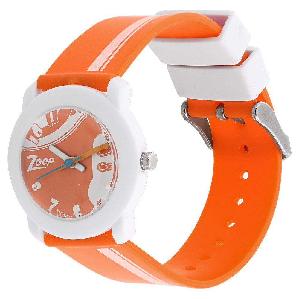 Zoop By Titan Quartz Analog Orange Dial Plastic Strap Watch for Kids