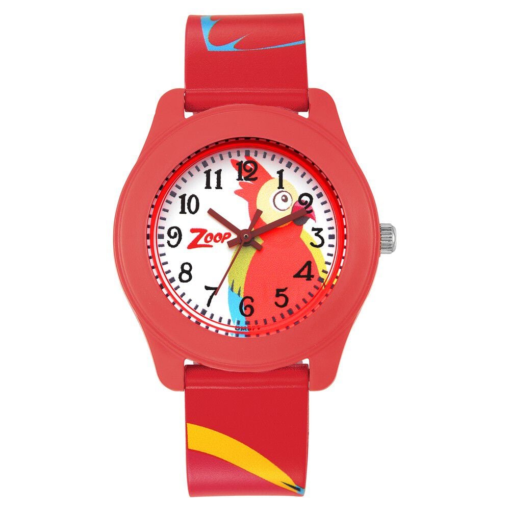 Zoop By Titan Friends From Nature White Dial Plastic Strap for Kids